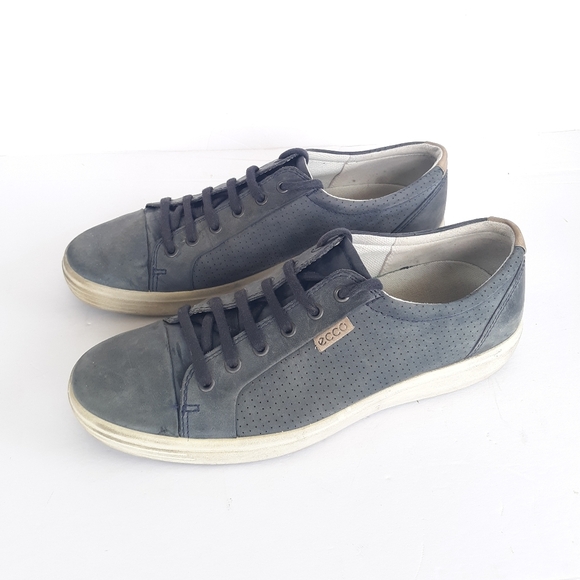 Ecco Soft 7 Leather Sneakers Mens size 10 - Picture 2 of 7